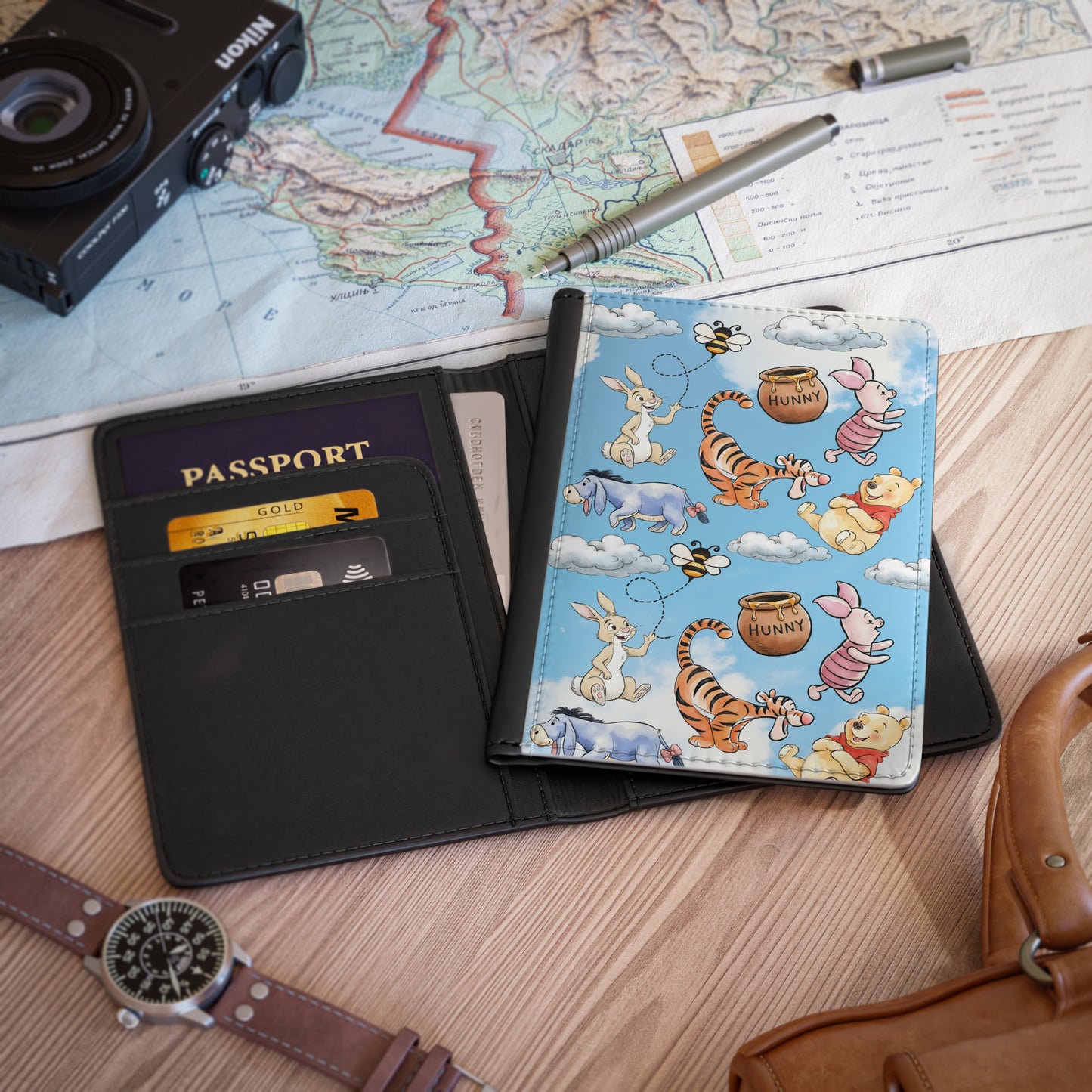 Hundred acre woods Passport Cover