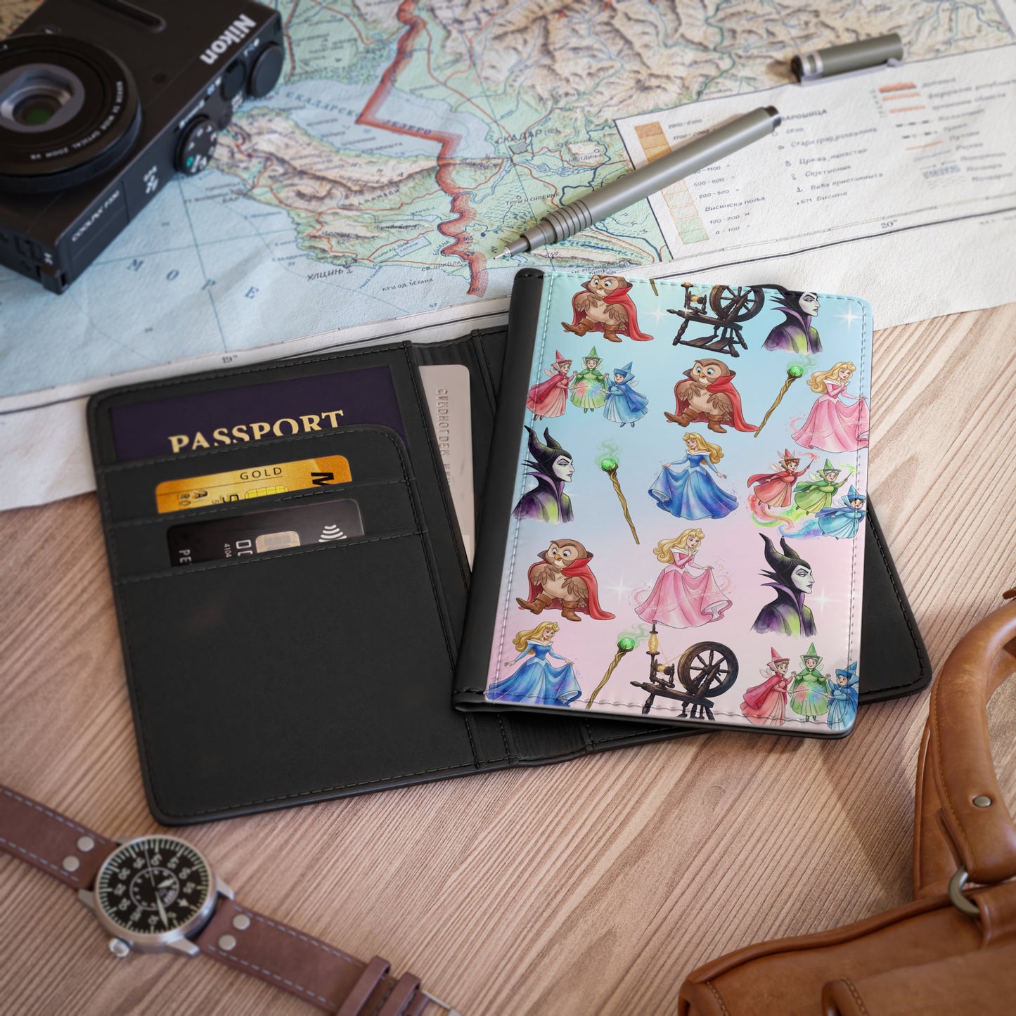 Make it pink Make it blue Passport Cover