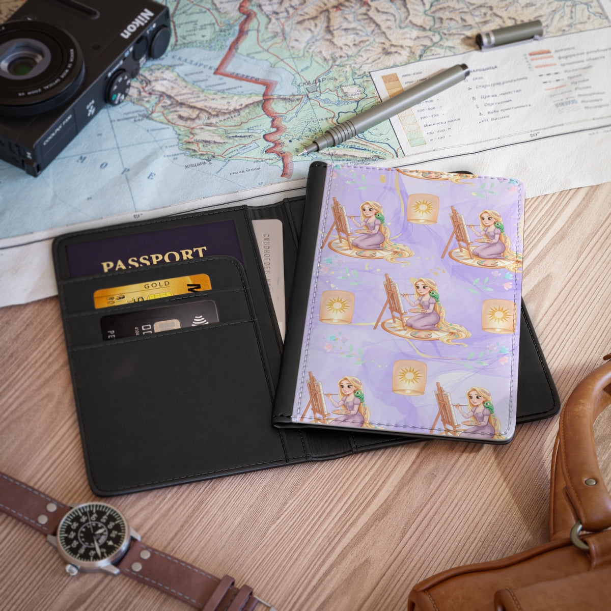 The Punzie Passport Cover