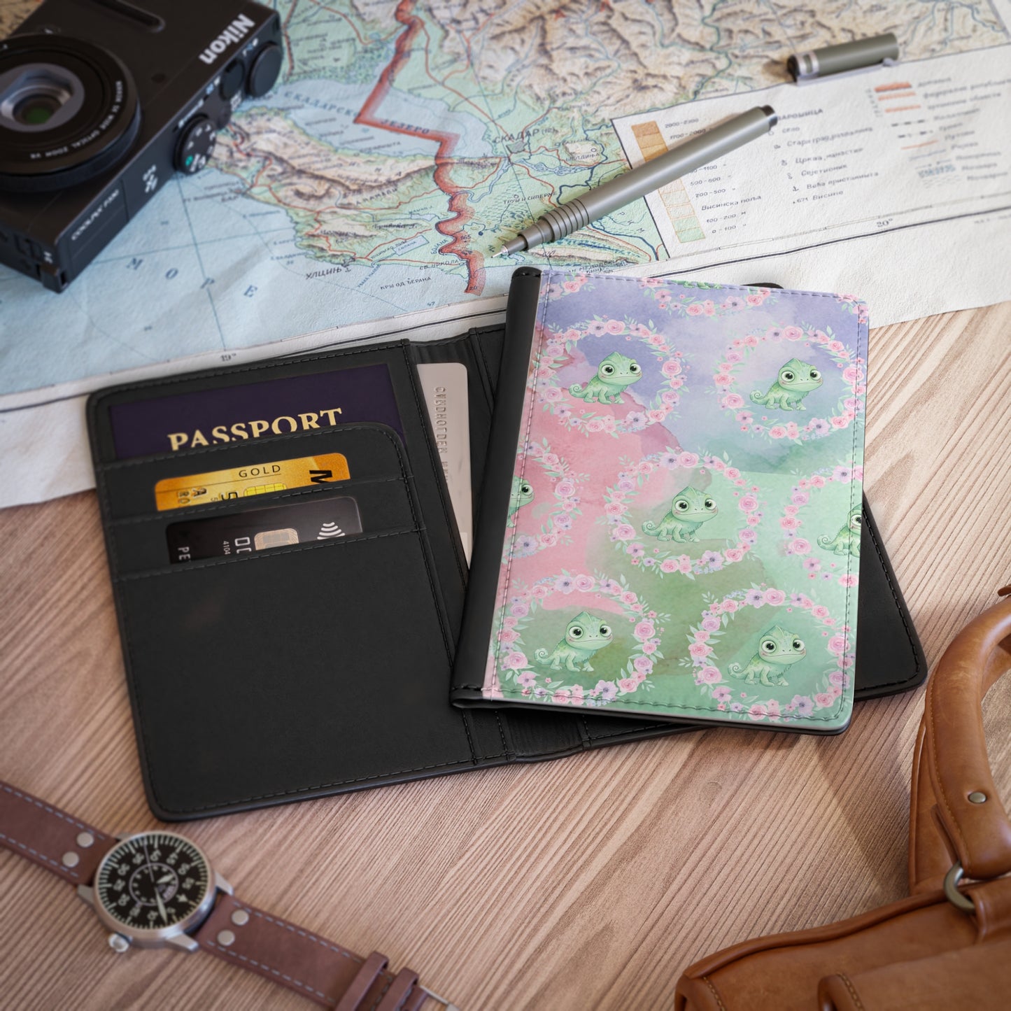 The Frog Passport Cover