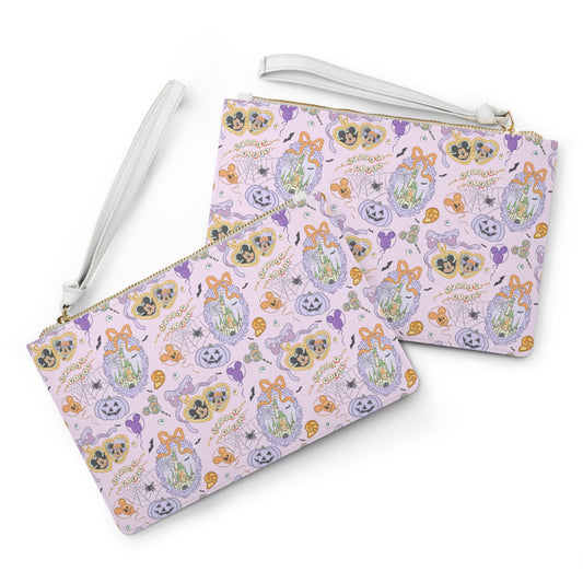 Halloween on Mainstreet Clutch Bag