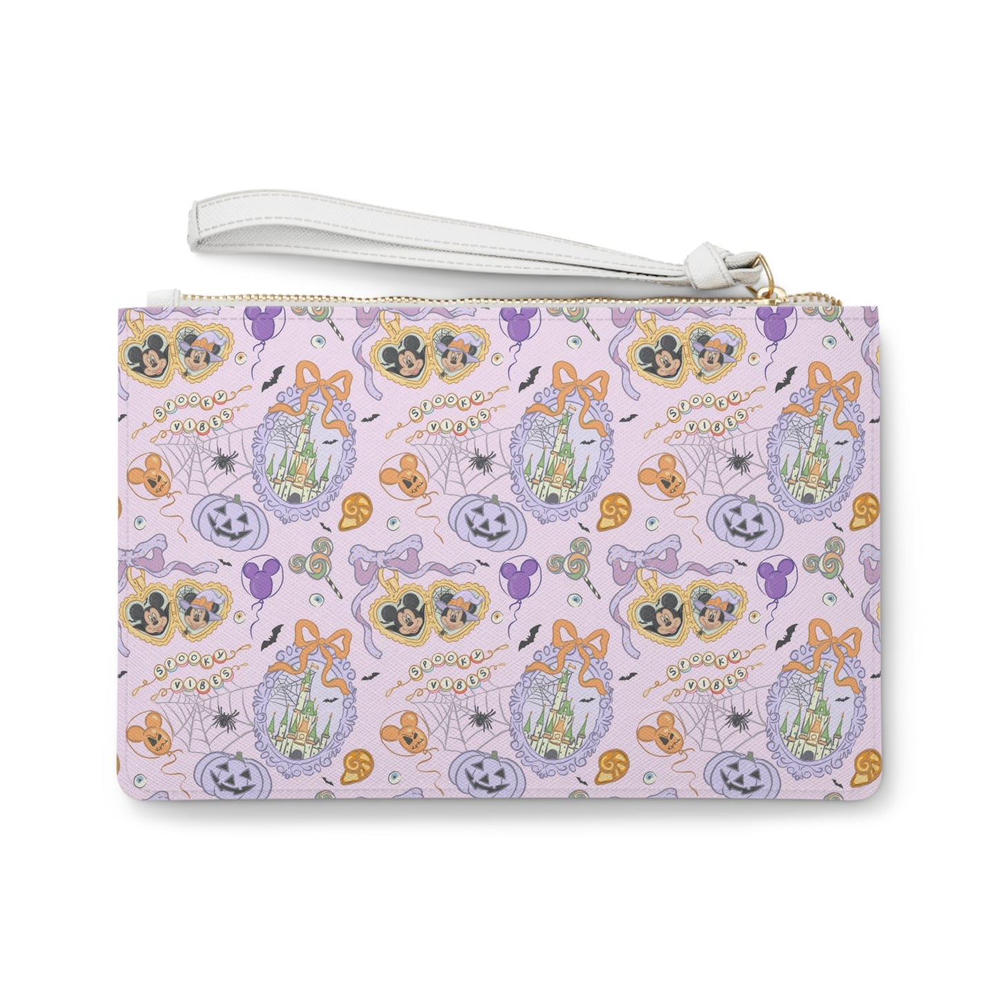 Halloween on Mainstreet Clutch Bag